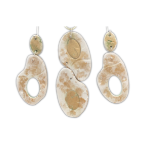 Cercei și pandantiv Abstract