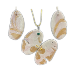 Set cercei cu pandantiv Unic