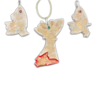 Cercei și pandantiv Rosalis