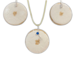 Cercei și pandantiv Fulg de nea