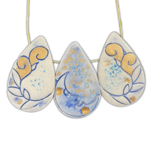 Pandantiv Semilună - albastră