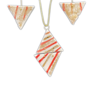 Cercei și pandantiv Discontinuu