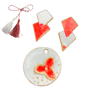 Cercei și pandantiv Rosso .png