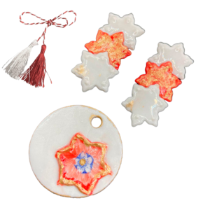 Cercei și pandantiv Vera